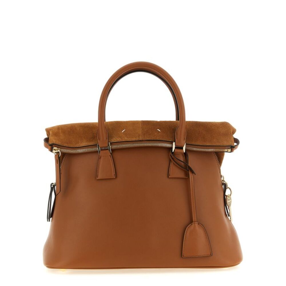 Maison Margiela Brown Calfskin Shoulder Women's Bag